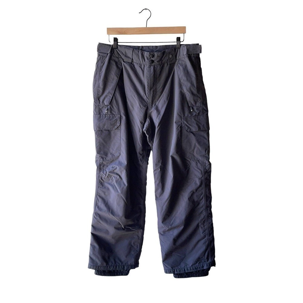 Polar Edge Silver Series Men's Size XL Gray Insulated Dominator Snow Ski Pants